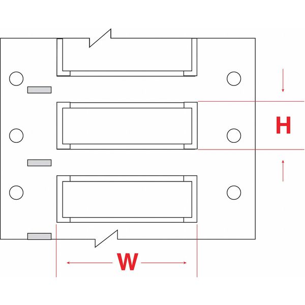 Write On White Wire Marker Sleeves, PermaSleeve(R) Polyolefin, HX-2000-3-WT-J