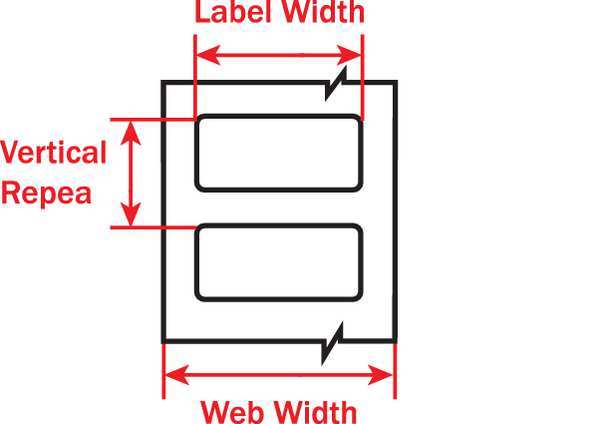 Silver Metalized Polyester Wire Marker, THT-53-413-3