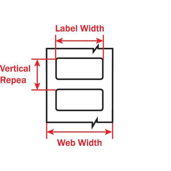 White Paper Wire Marker, THT-55-402-3