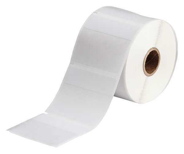 White on Translucent Vinyl Wire Marker, THT-26-427-.5-SC