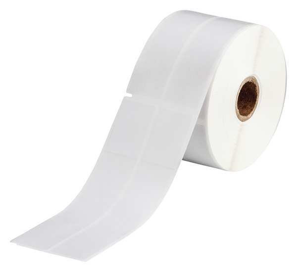 White on Translucent Vinyl Wire Marker, THT-81-427-.5-SC