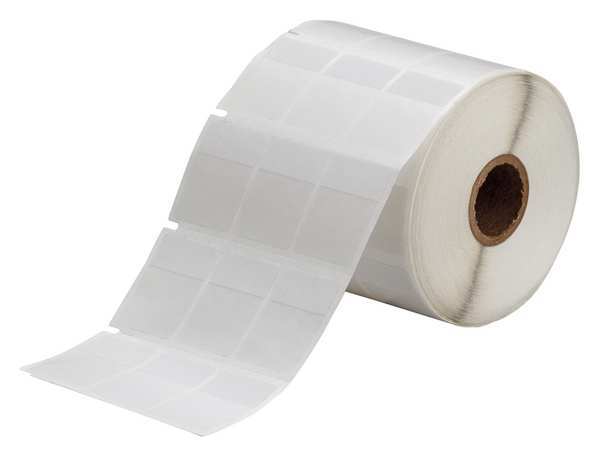 White on Translucent Vinyl Wire Marker, THT-9-427-2.5-SC