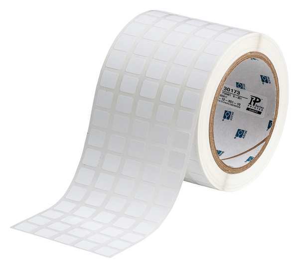 White Vinyl Wire Marker, THT-12-351-10