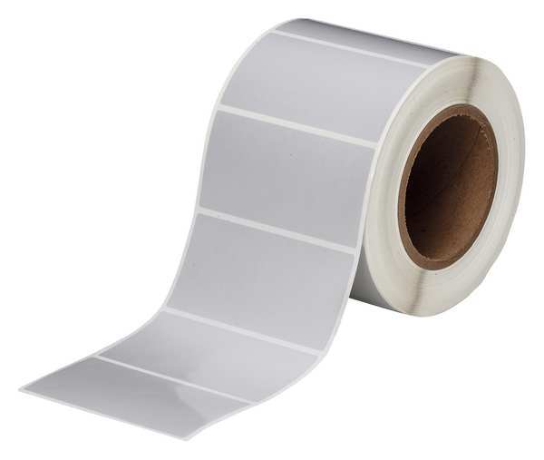 Silver Metalized Polyester Wire Marker, THT-55-413-1