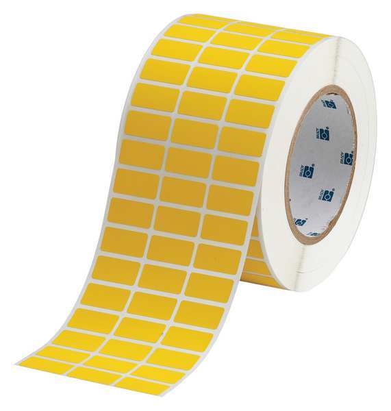 Yellow Tedlar(R) Wire Marker, THT-5-437-10-YL