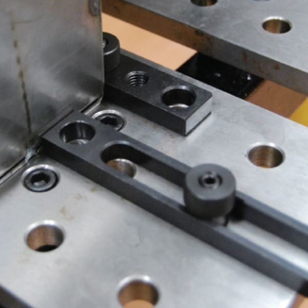 Straight Edge Stop, .45 In x, 1 In x, 6 In