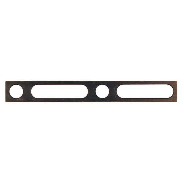 Straight Edge Stop, .45 In x, 1 In x, 8 In