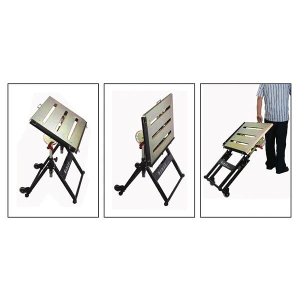 Portable Welding Table, 30W, 20D, Cap 350