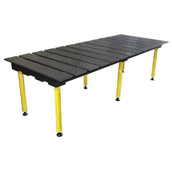 Welding Table, 78W, 38D, Cap 4400, Nitrited