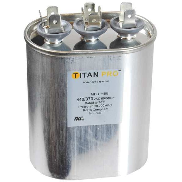 Motor Dual Run Cap, 25/7.5 MFD, 370-440V