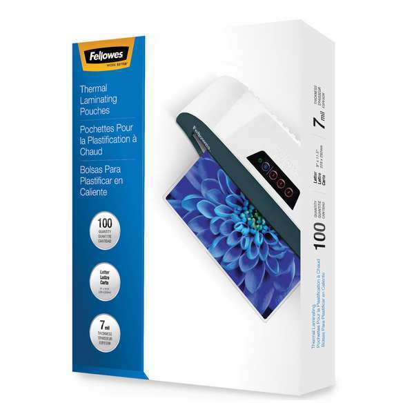 Laminating Pouch, Letter, 7 mil, PK100