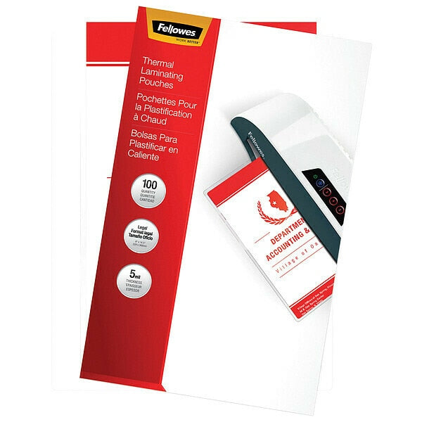 Laminating Pouch, Legal, 5 mil, PK100