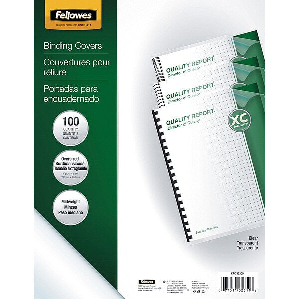 Binding Cover, 8-3/4x11-1/4