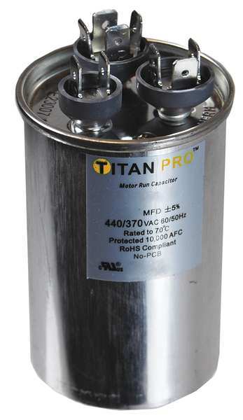 Motor Dual Run Cap, 20/5 MFD, 370-440V