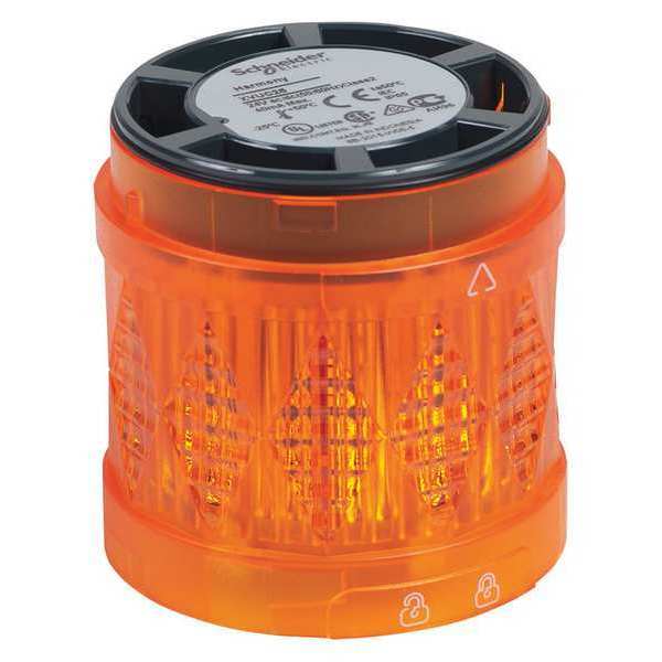 Tower Light, LED, Ornge, Polycarbonate, IP65