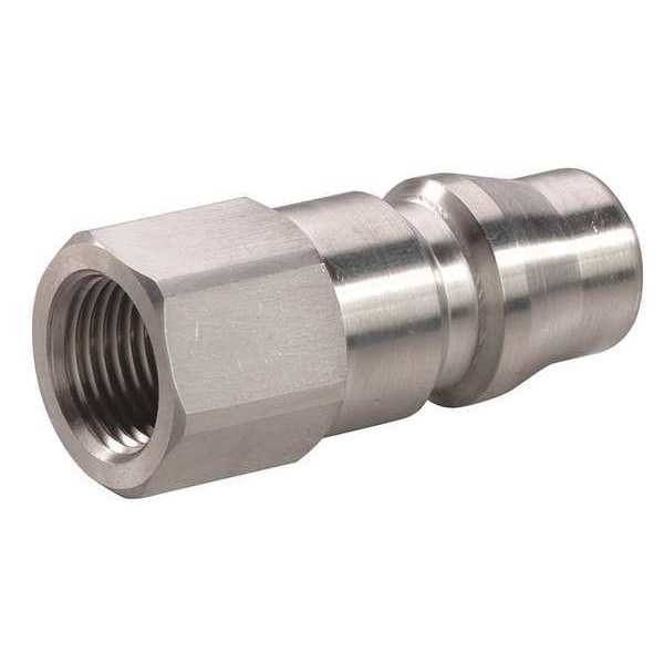 Coupler Plug, (F)NPT, 1/2,304 SS