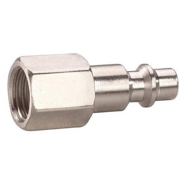 Coupler Plug, (F)NPT, 1/4, Steel