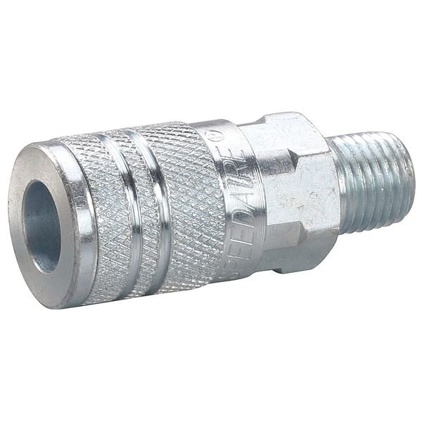 Quick Connect Hose Coupling, 3/8 in Body Size, 3/8 in Hose Fitting Size, Sleeve, 30E689