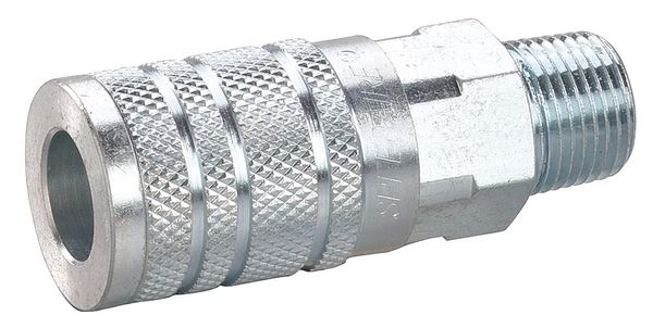 Coupler Body, (M)NPT, 1/2, Steel