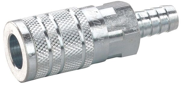 Quick Connect Hose Coupling, 3/8 in Body Size, 3/8 in Hose Fitting Size, Sleeve, Socket, 30E694