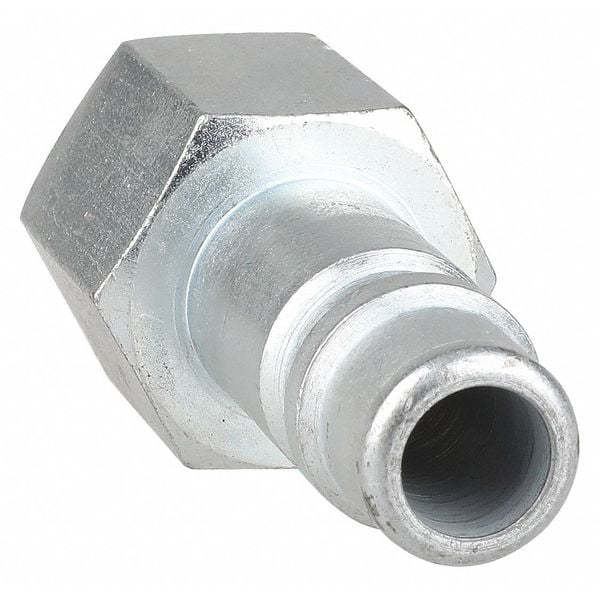 Coupler Plug, (F)NPT, 1/2, Steel