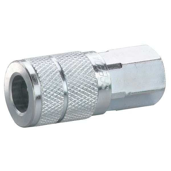 Coupler Body, (F)NPT, 1/4, Steel