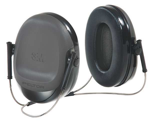 Behind-the-Neck Ear Muffs, 17 dB, Peltor Welding, Black