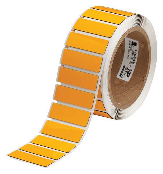 Yellow Polyester Wire Marker, THTEP172-593-.25YL