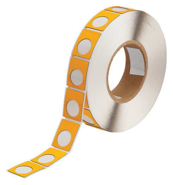 Yellow Polyester Wire Marker, THTEP167U-593-.5YL