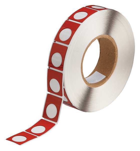 Red Polyester Wire Marker, THTEP167U-593-.5RD