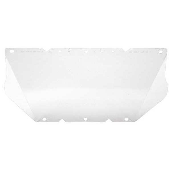 Visor, Clear, Polycarbonate