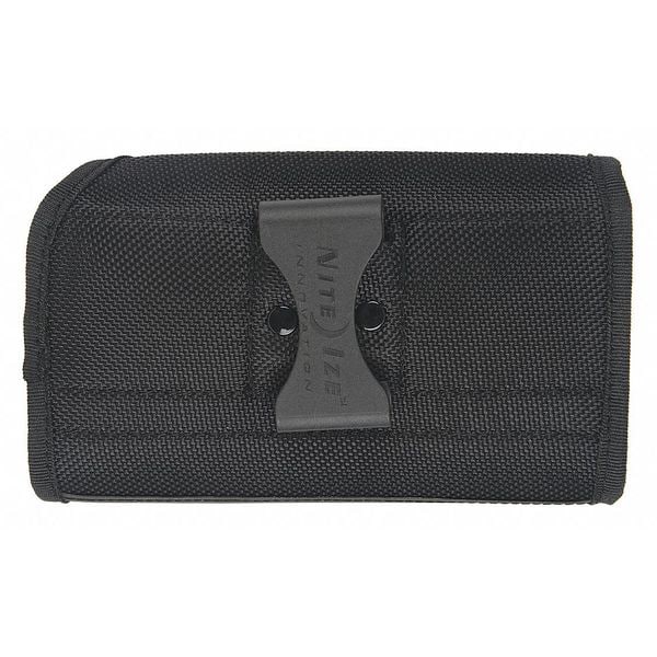 Hook-and-Loop Cell Phone Holster XL, Black
