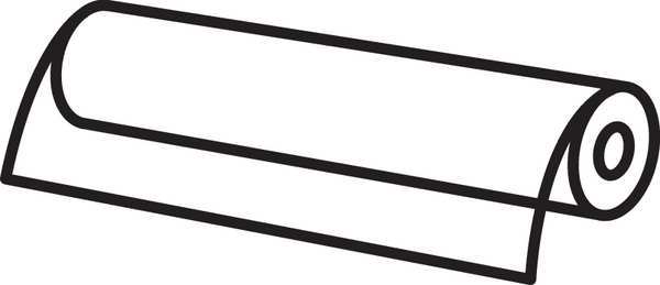 White PTFE Film Stock 10 ft. L x 6