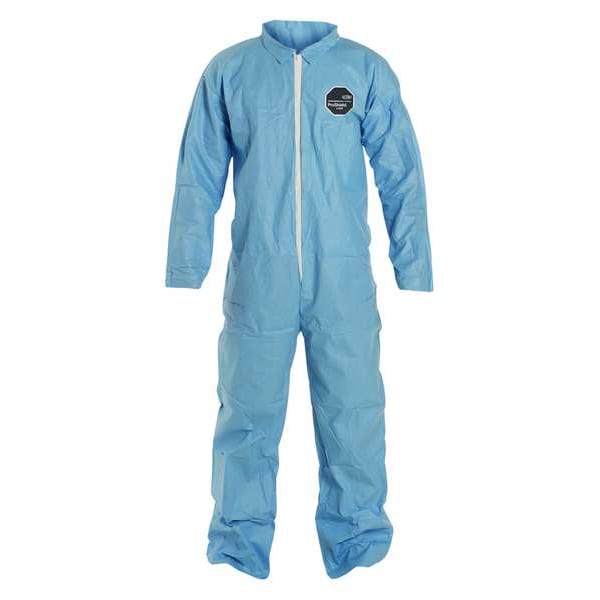 Flame Resistant Coverall, Sky Blue, Tempro, 6XL