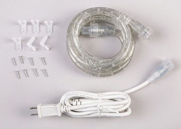 LED Rope Light, 5000K, 6 Ft, 120V