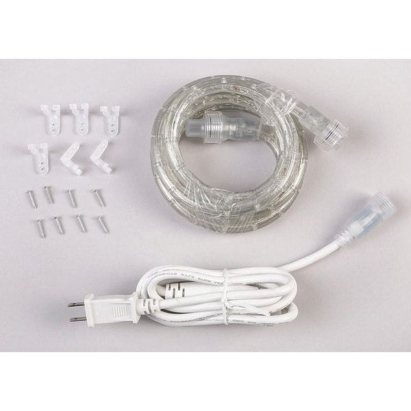 LED Rope Light, 3000K, 6 Ft, 120V