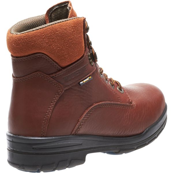 Size 9 Men's 6 in Work Boot Steel Work Boot, Brown