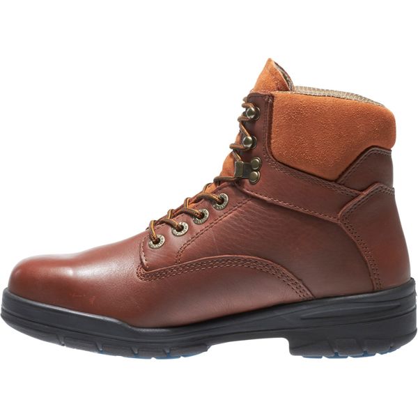 Size 9 Men's 6 in Work Boot Steel Work Boot, Brown