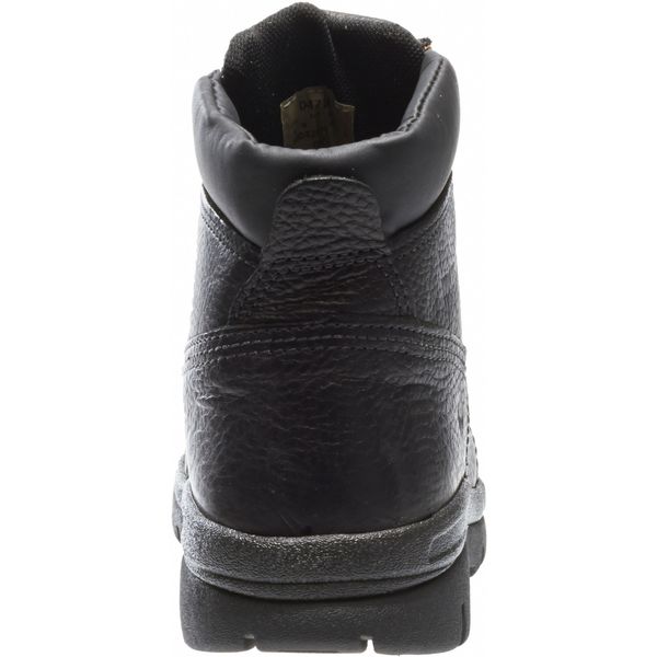 Size 8-1/2 Men's 6 in Work Boot Steel Work Boot, Black
