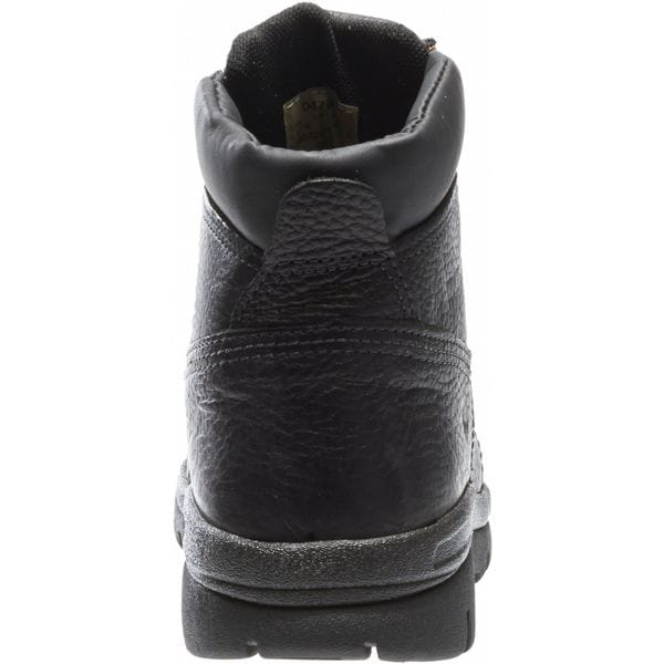 Size 9 Men's 6 in Work Boot Steel Work Boot, Black