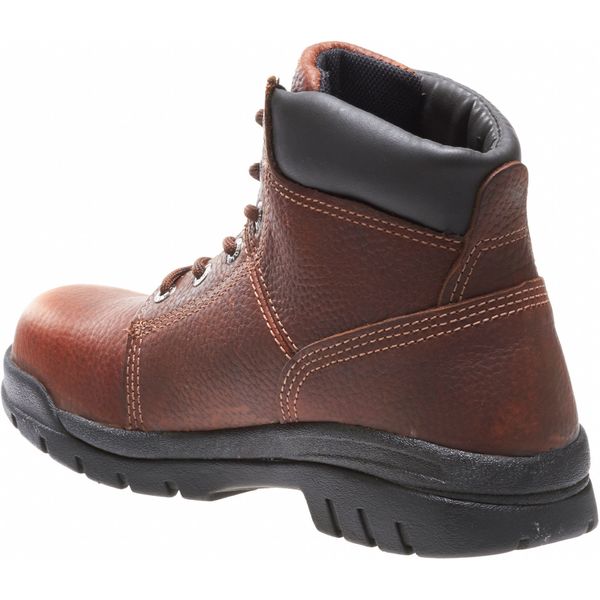 Size 9 Men's 6 in Work Boot Steel Work Boot, Walnut