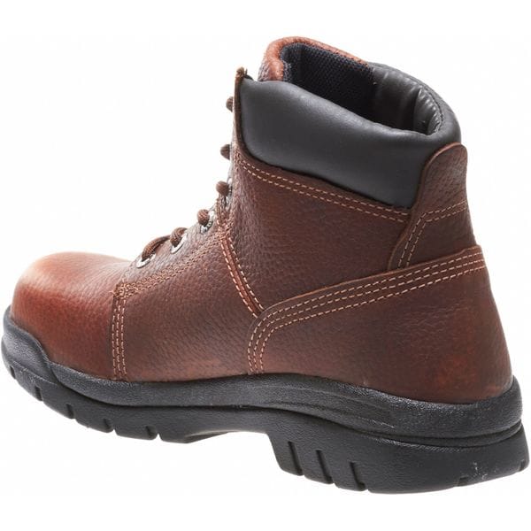 Size 15 Men's 6 in Work Boot Steel Work Boot, Walnut