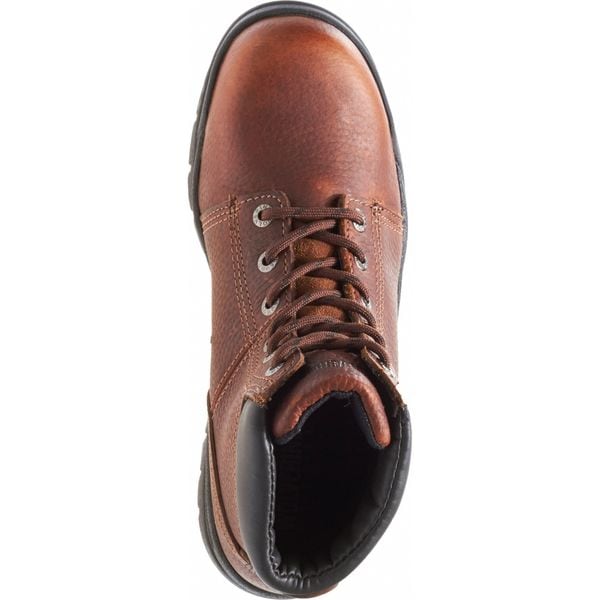 Size 15 Men's 6 in Work Boot Steel Work Boot, Walnut