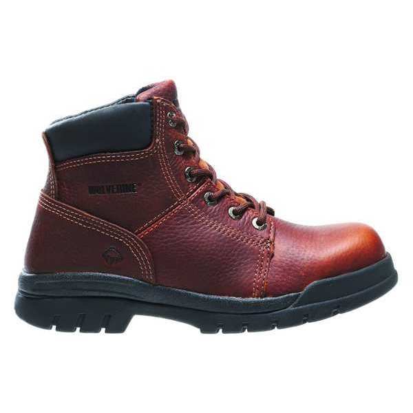 Size 11 Men's 6 in Work Boot Steel Work Boot, Walnut