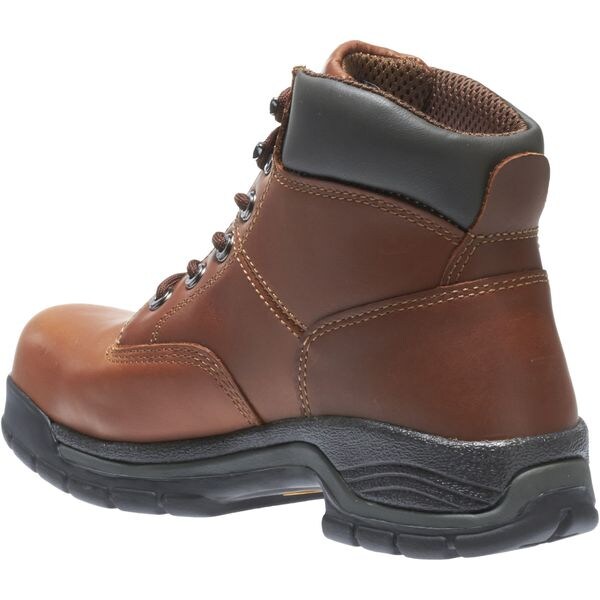 Size 15W Men's 6 in Work Boot Steel Work Boot, Brown