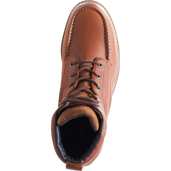 Size 11 Men's 6 in Work Boot Steel Work Boot, Brown