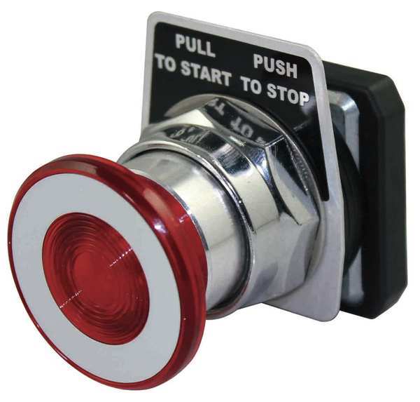 Push Button operator, 30 mm, Red