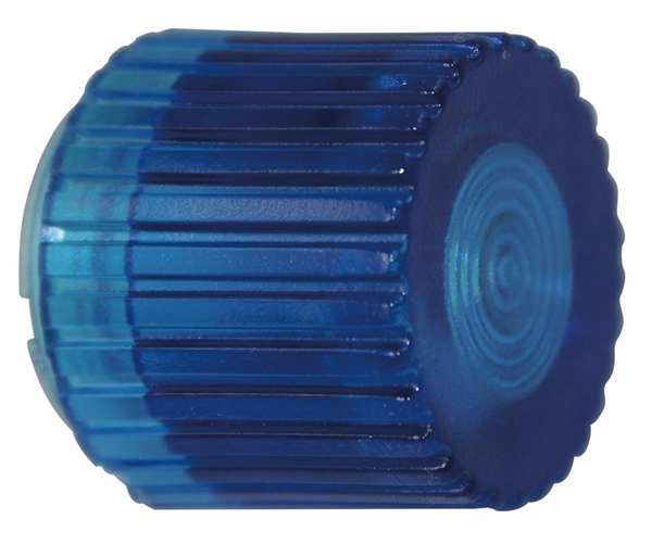 Push Button Cap, Illuminated, 30mm, Blue