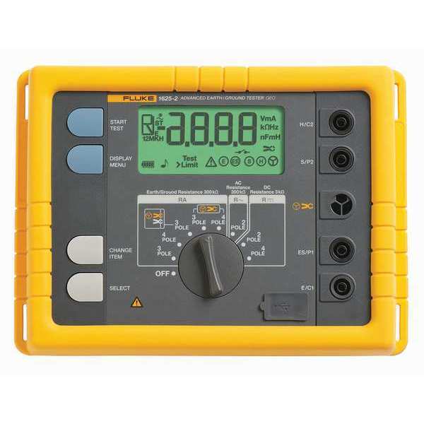 Earth Ground Tester, 94/105/111/128 Hz