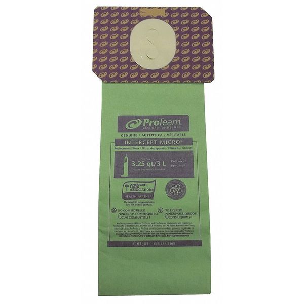 Vacuum Bag, Dry, Paper Bag